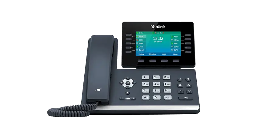 Yealink SIP-T54W zakelijk IP-bureautoestel